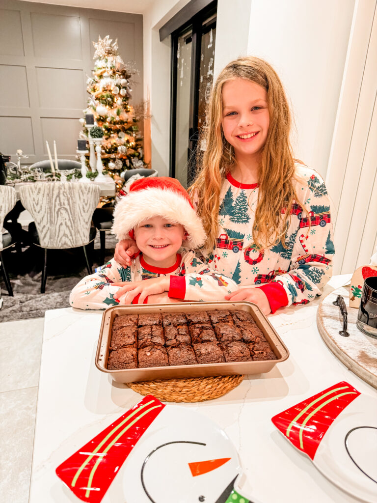 Kids brownies Christmas gifts easy brownie recipe