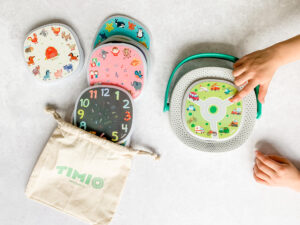 A different kind of kid's audio player for learning featuring TIMIO