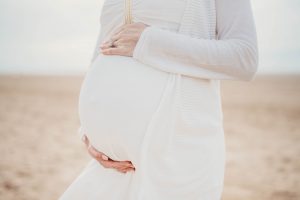 A Maternity Photoshoot on the Beach