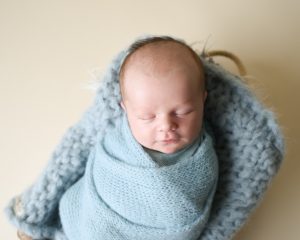 A newborn baby photoshoot