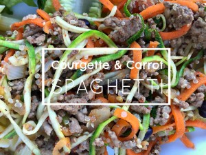Courgette & Carrot Spaghetti Recipe