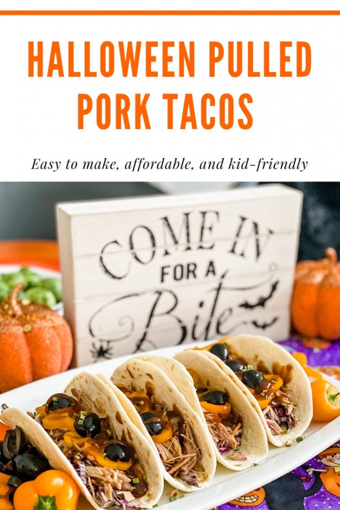 Halloween Pulled Pork Tacos Recipe