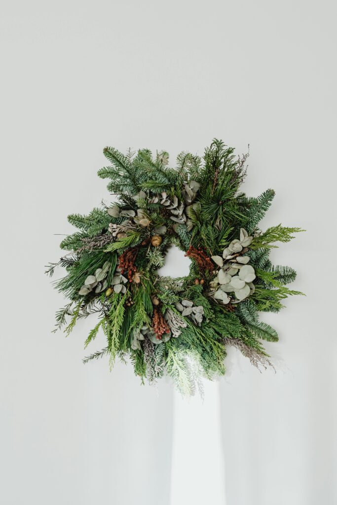 Take a festive journey with our exquisite Christmas wreaths, intricately designed and carefully crafted to add a touch of holiday charm to any setting. Hang these stunning wreaths on your white walls and