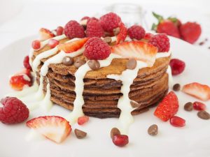 Perfect Chocolate Pancakes Recipe With Berries